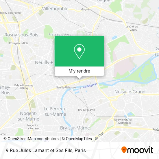 9 Rue Jules Lamant et Ses Fils plan