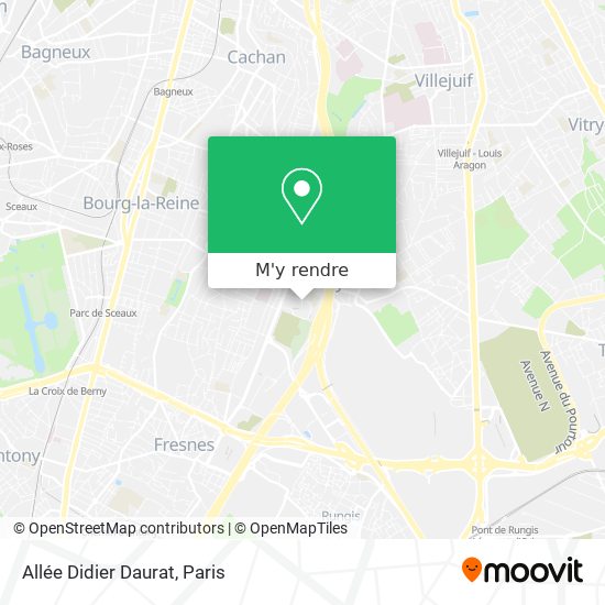 Allée Didier Daurat plan