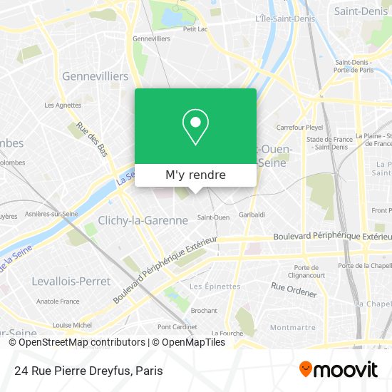 24 Rue Pierre Dreyfus plan