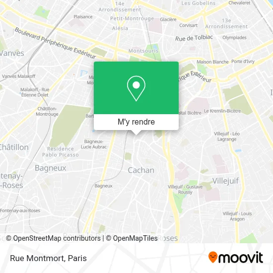 Rue Montmort plan
