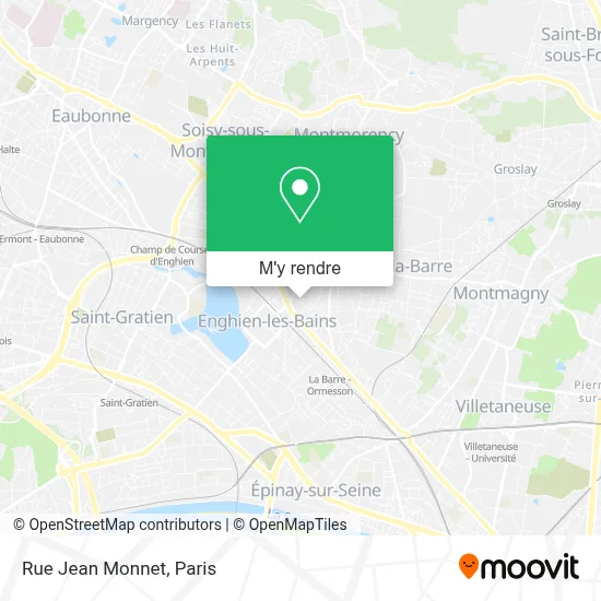 Rue Jean Monnet plan