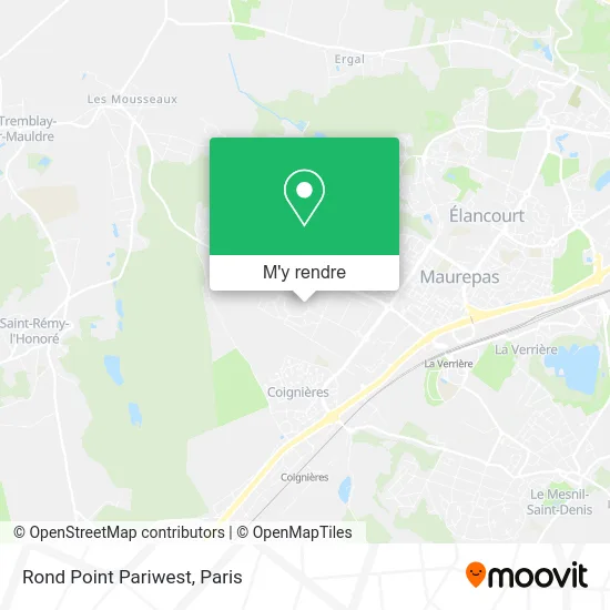 Rond Point Pariwest plan