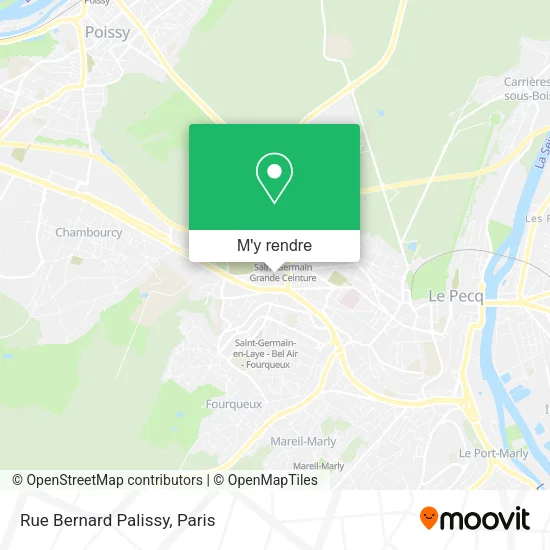 Rue Bernard Palissy plan