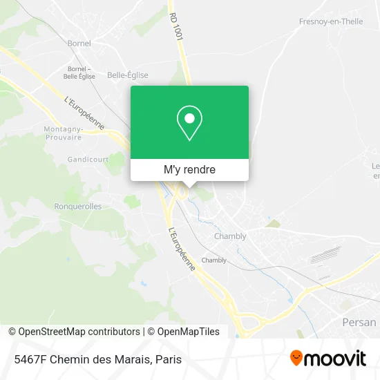 5467F Chemin des Marais plan
