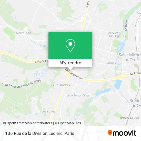 136 Rue de la Division Leclerc plan
