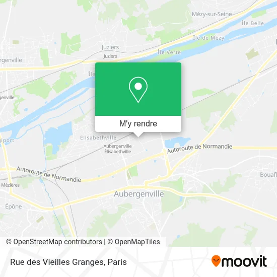 Rue des Vieilles Granges plan