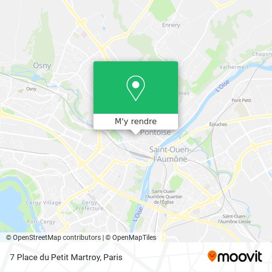 7 Place du Petit Martroy plan