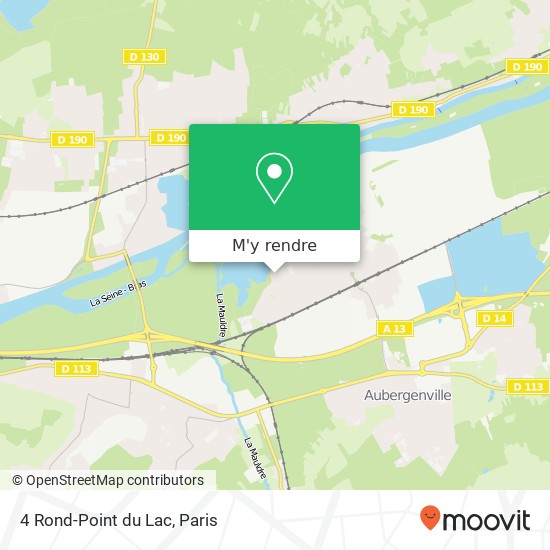 4 Rond-Point du Lac plan