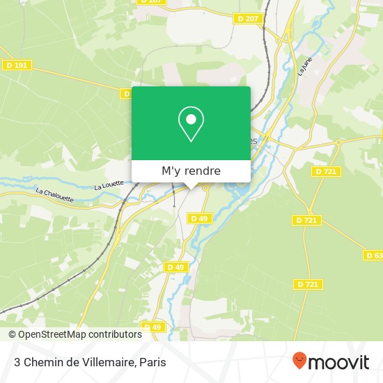 3 Chemin de Villemaire plan