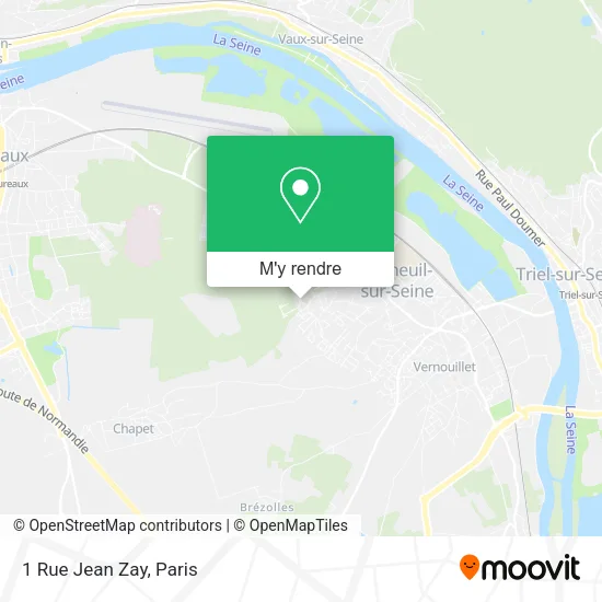 1 Rue Jean Zay plan