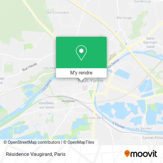 Résidence Vaugirard plan