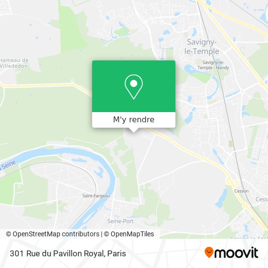 301 Rue du Pavillon Royal plan