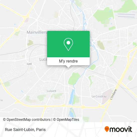 Rue Saint-Lubin plan