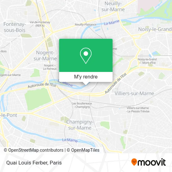 Quai Louis Ferber plan