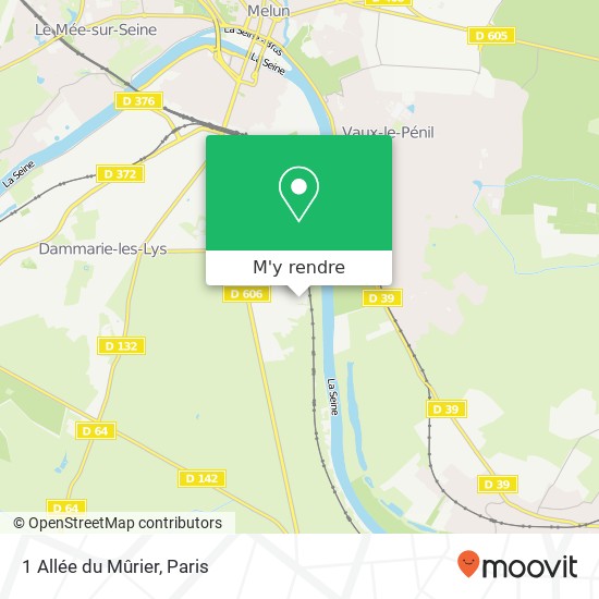 1 Allée du Mûrier plan