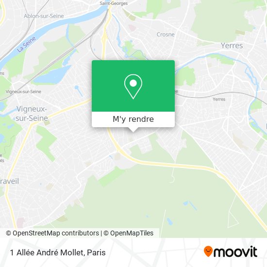 1 Allée André Mollet plan