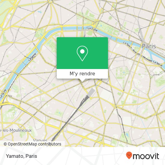 Yamato, 177 Rue de Vaugirard 75015 Paris plan