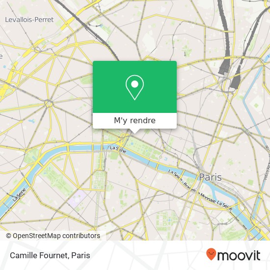Camille Fournet, 5 Rue Cambon 75001 Paris plan