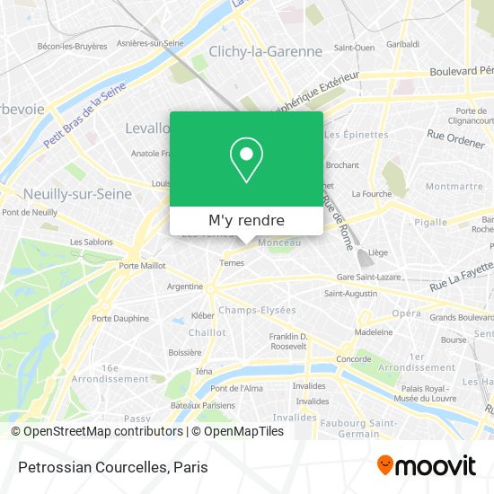 Petrossian Courcelles plan