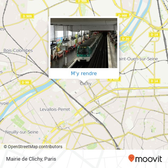 Mairie de Clichy plan