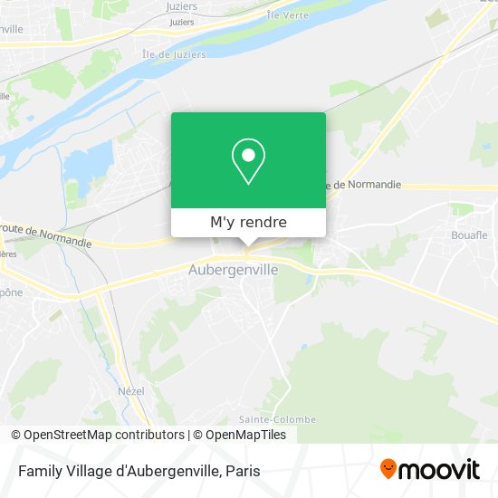 Family Village d'Aubergenville plan