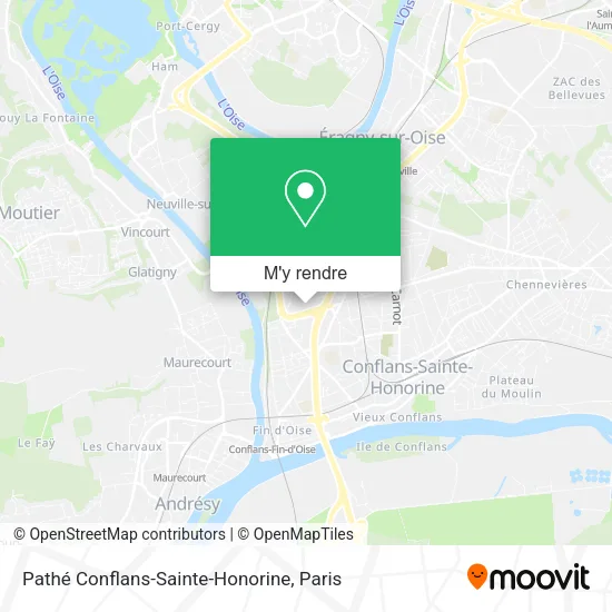Pathé Conflans-Sainte-Honorine plan