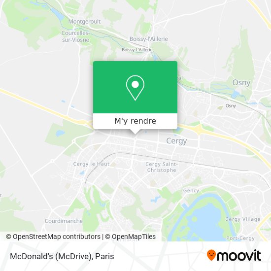 McDonald's (McDrive) plan