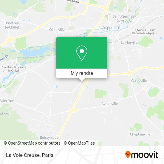 La Voie Creuse plan