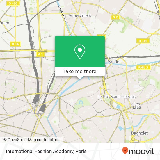 International Fashion Academy plan