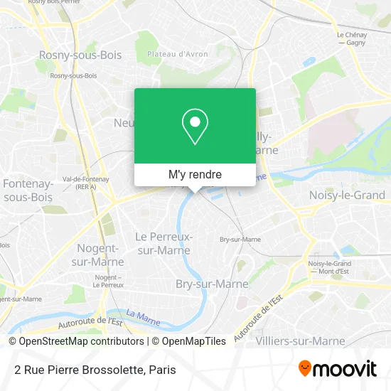 2 Rue Pierre Brossolette plan