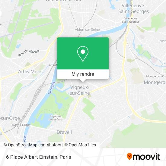 6 Place Albert Einstein plan