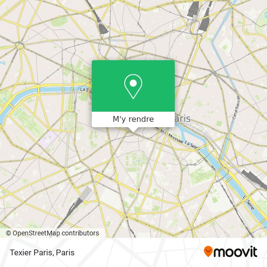 Texier Paris plan