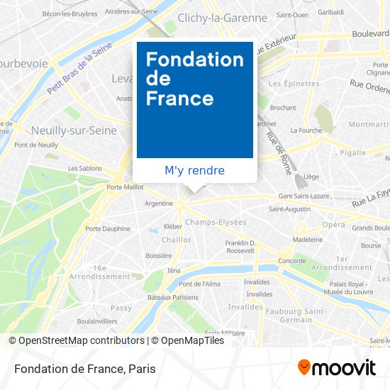 Fondation de France plan