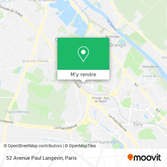 52 Avenue Paul Langevin plan