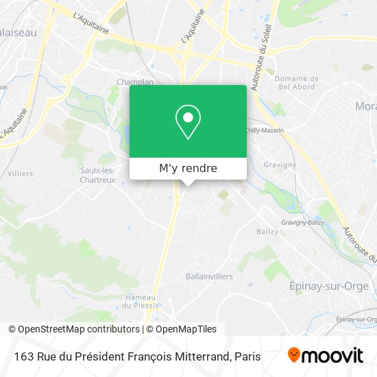 163 Rue du Président François Mitterrand plan