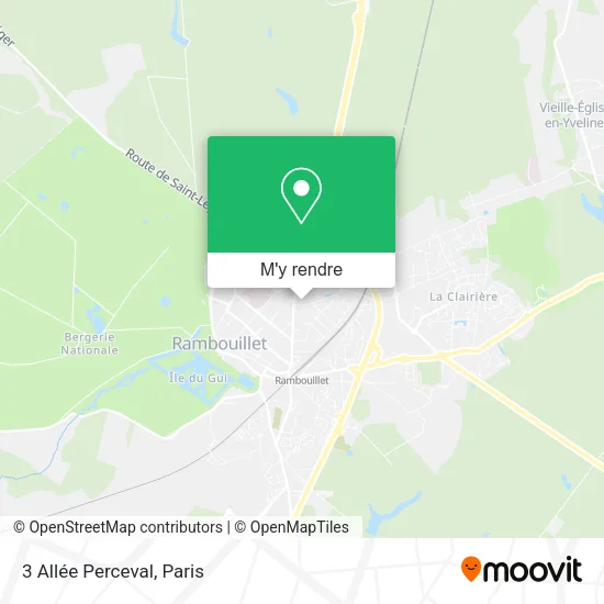 3 Allée Perceval plan