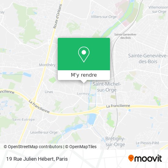 19 Rue Julien Hébert plan