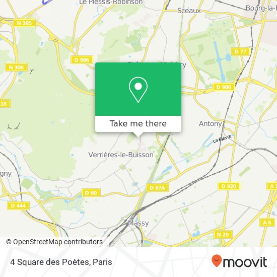 4 Square des Poètes plan