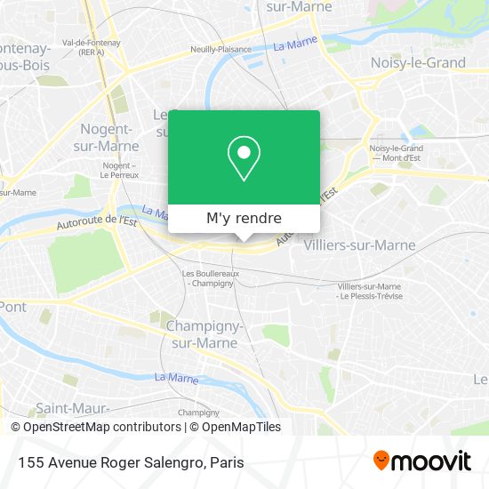 155 Avenue Roger Salengro plan
