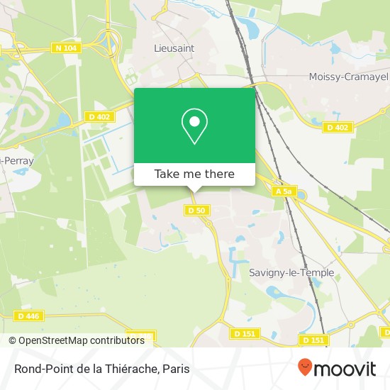 Rond-Point de la Thiérache plan