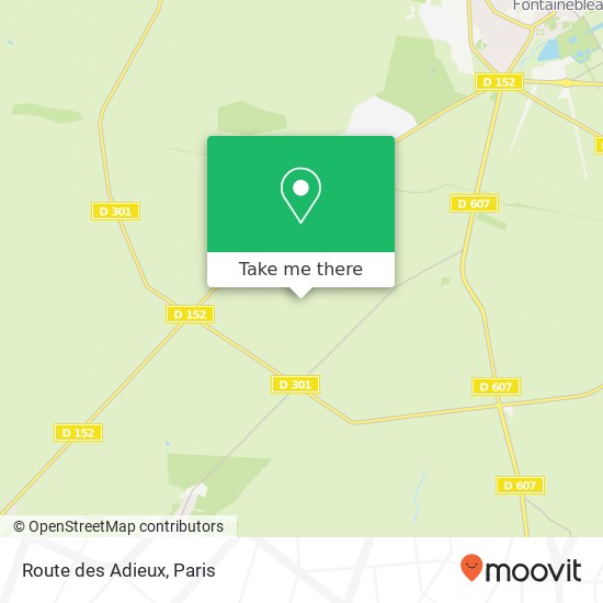 Route des Adieux plan