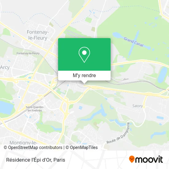 Résidence l'Épi d'Or plan