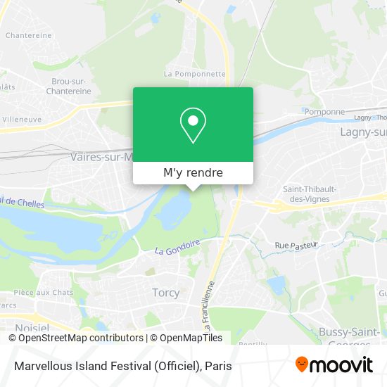 Marvellous Island Festival (Officiel) plan