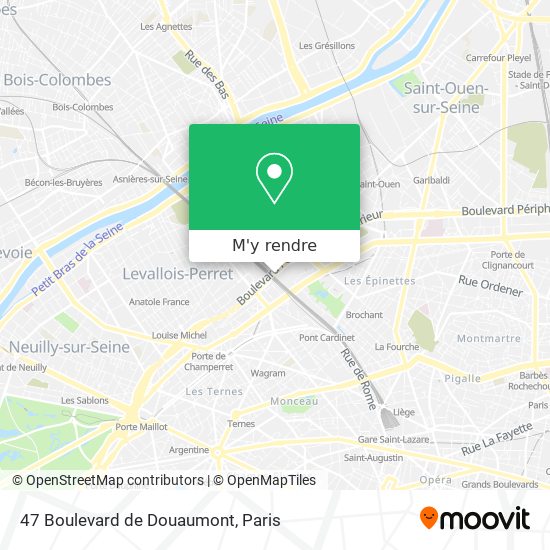 47 Boulevard de Douaumont plan