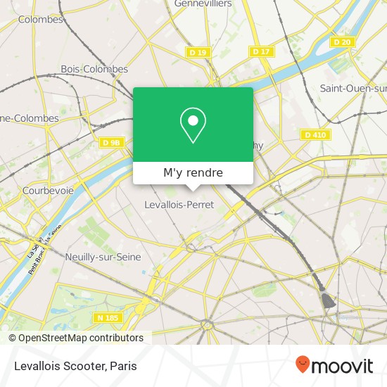 Levallois Scooter plan