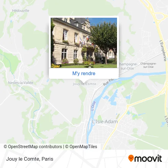 Jouy le Comte plan