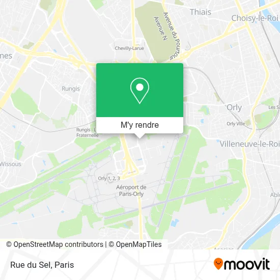Rue du Sel plan