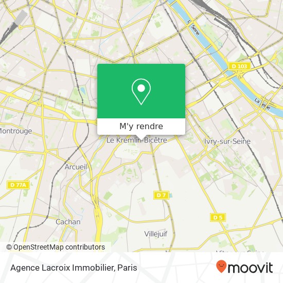 Agence Lacroix Immobilier plan