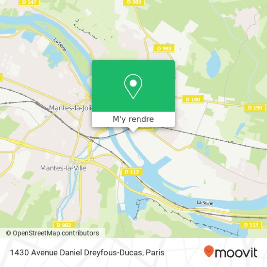 1430 Avenue Daniel Dreyfous-Ducas plan