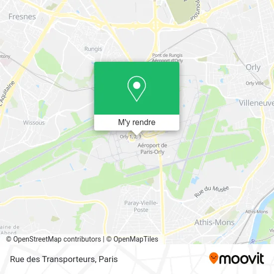 Rue des Transporteurs plan